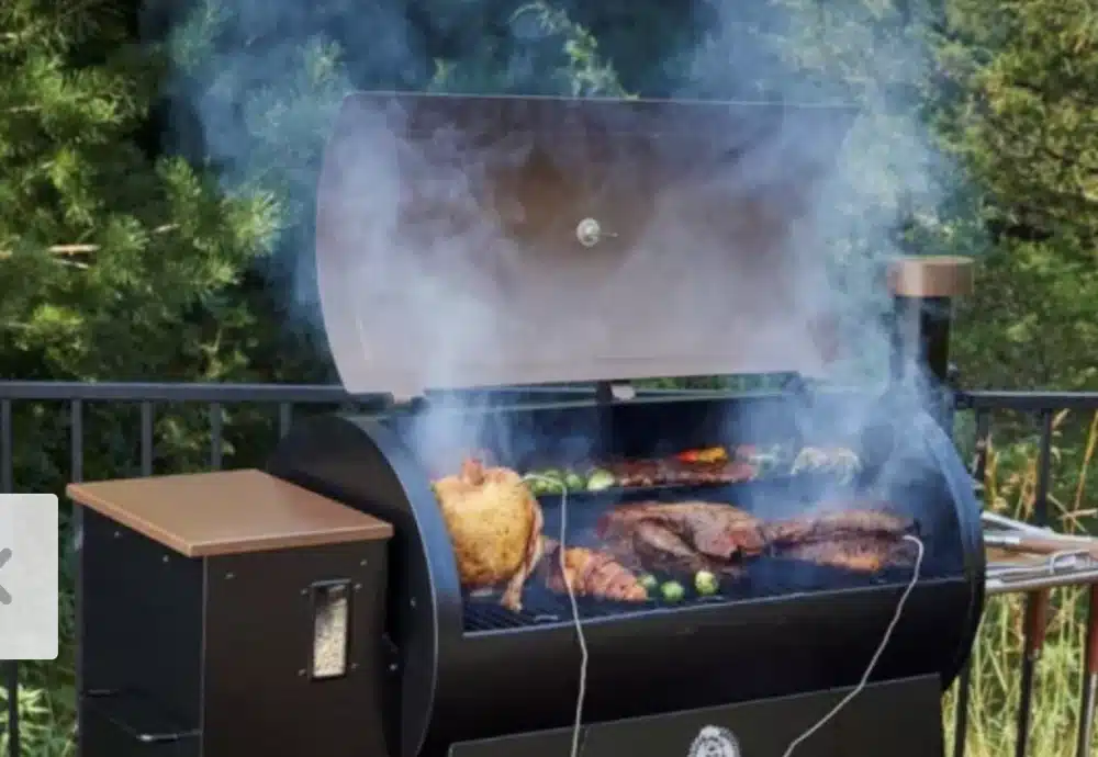 wood pellet grill and smoker combo