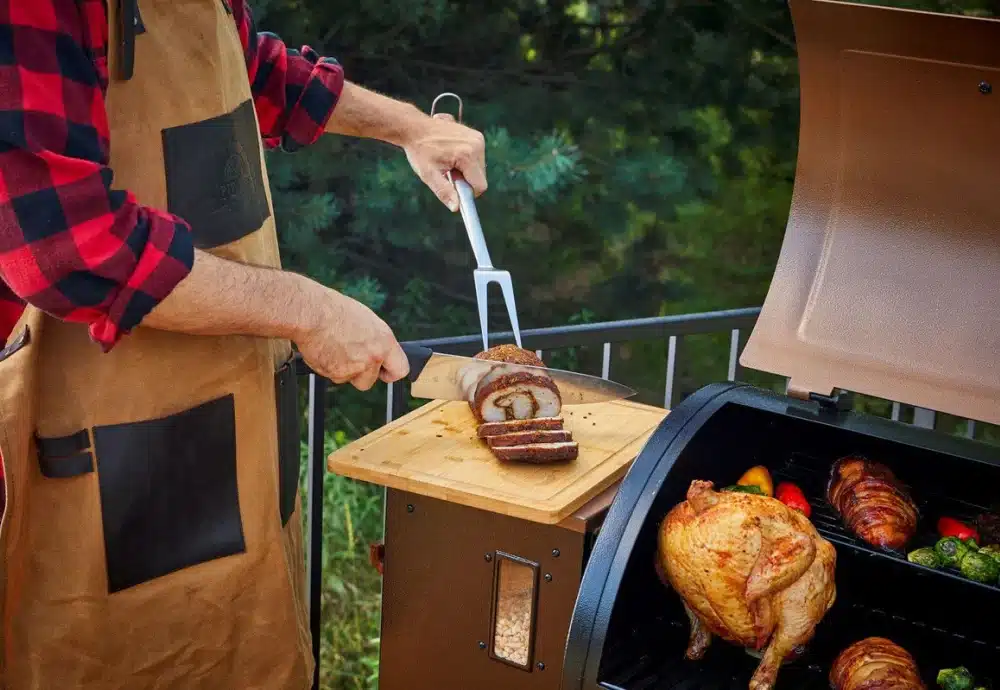 wood pellet smoker grill